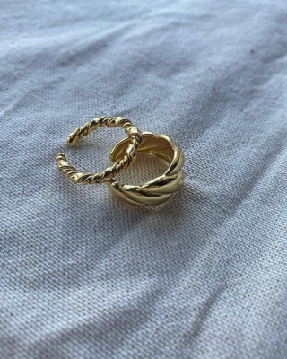 Комбо сет пръстени Croissant