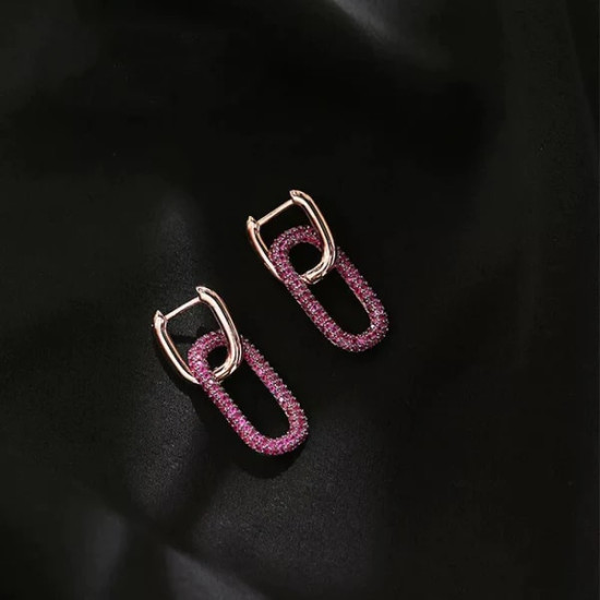 Обеци Zirconia Hoops