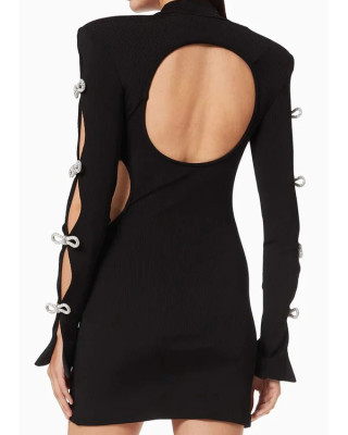 Рокля Bow in Black