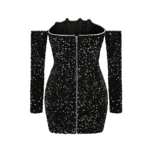 Рокля Sparkling Sequins